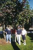 Groomsmen at the golf course