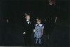 The flower girl and ring bearer