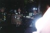 Rehearsal dinner, cutting the cake